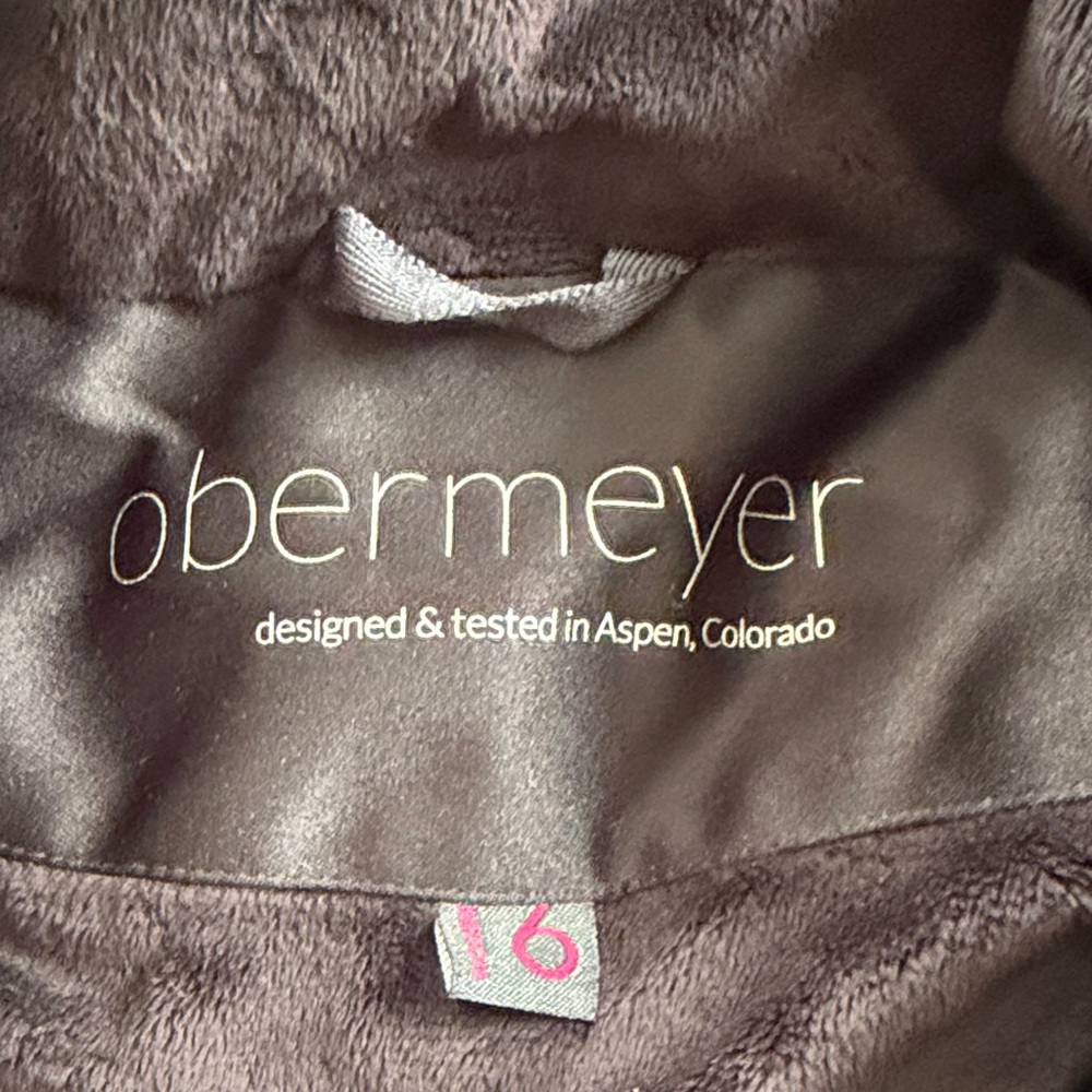 Obermeyer Black Insulated Jacket - image 5